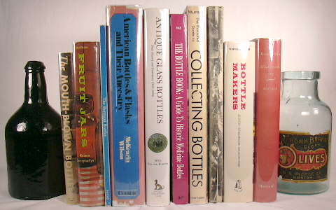 Grouping of the more important historic bottle books.